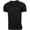 Дышащая футболка с коротким рукавом для бега Мужские топы Черный AJ9997-011