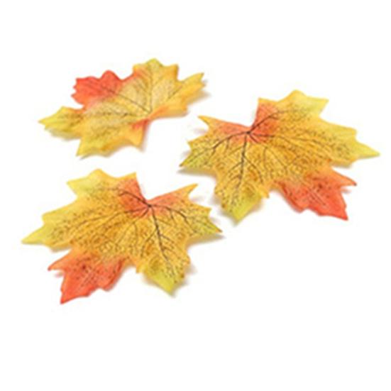100 шт. осенние листья свадебные осенние украшения из кленового листа для вечеринки