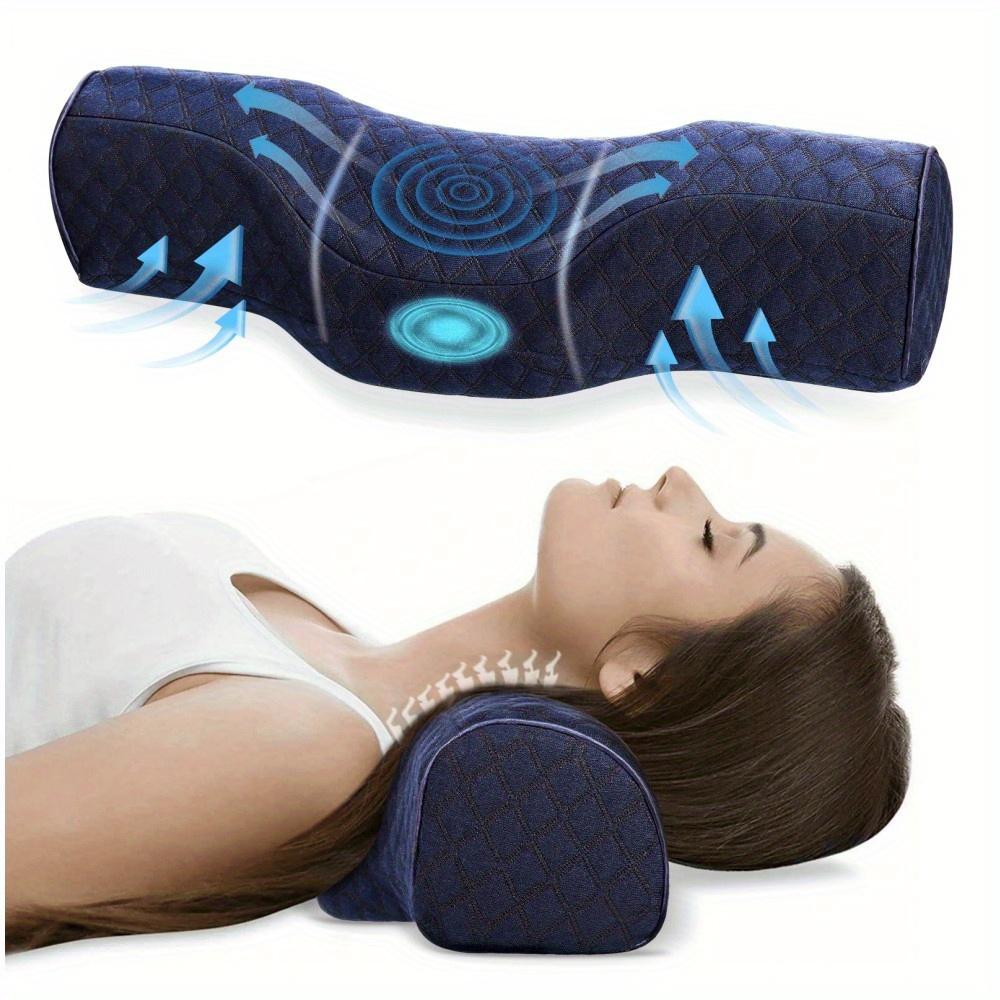Orthopedic Neck Pillow: Superior Cervical Support  Soft Memory Foam, Breathable  Washable, Ideal for Every Sleeper