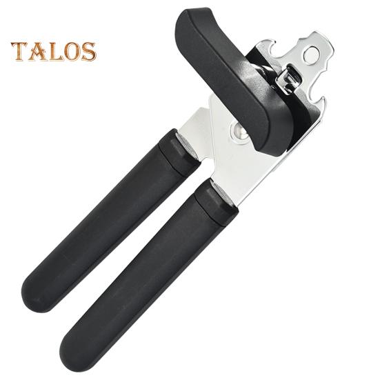 Легкая открывашка для консервных банок, вращающаяся на 360 градусов ручка из нержавеющей стали, нескользящая ручка, многофункциональная открывалка для консервных банок, легко снимающаяся с крышки