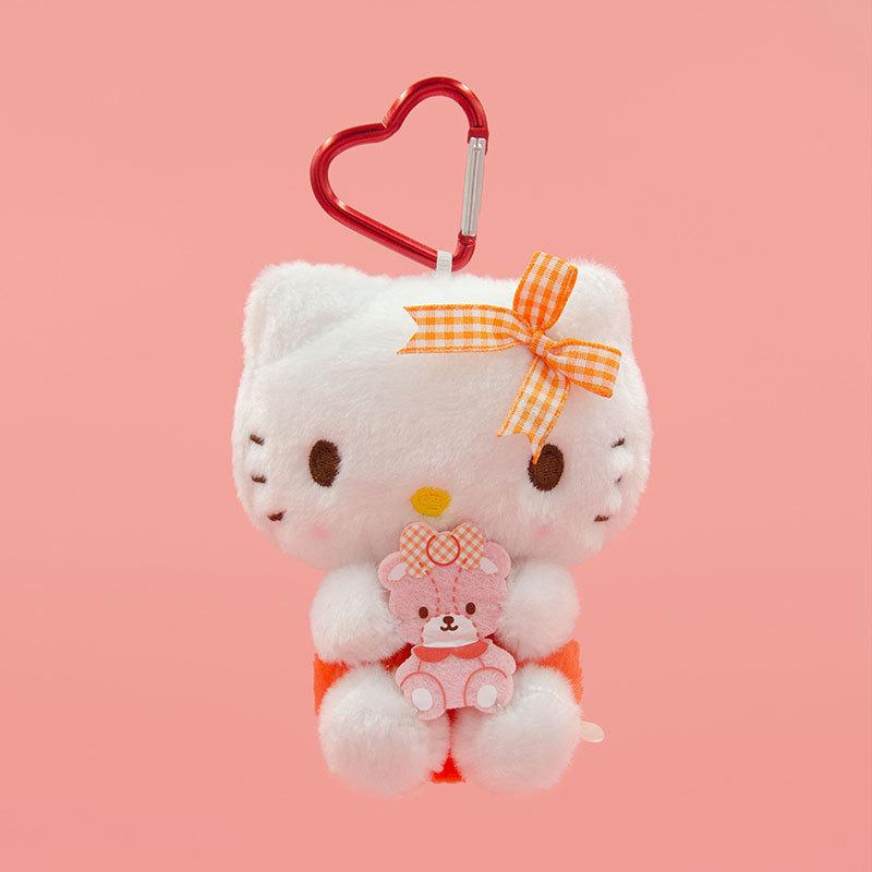 Оригинальный Sanrio Hello Kitty Kuromi Melody Pachacoo Cinnamoroll Мягкая Игрушка Подвеска Милые Плюшевые Игрушки Брелок Брелок Подарок на День Рождения