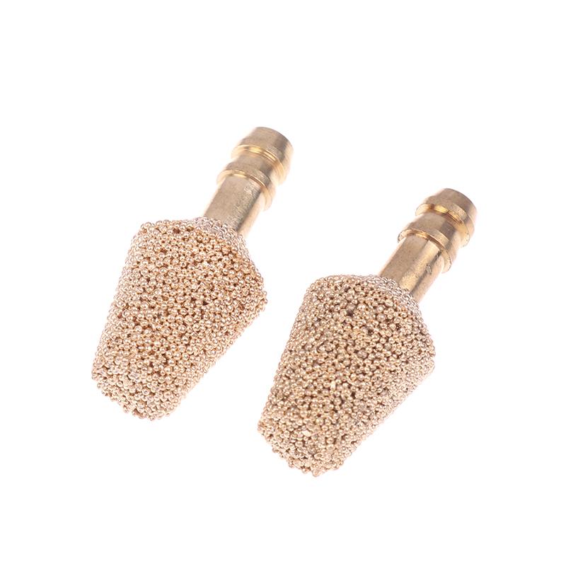 1/4Pcs Brass Anti-Foam Hammer Oil Filter Fuel Tank Pipe Insert Silencer Accessories For Rc Gas Enginee Airplane