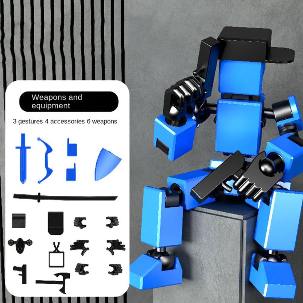 Многосуставная Подвижная Модель Подвижная Модель Робота Кукла 3D Печатный Манекен Фигурка Действия Новинка Робот-Хамелеон