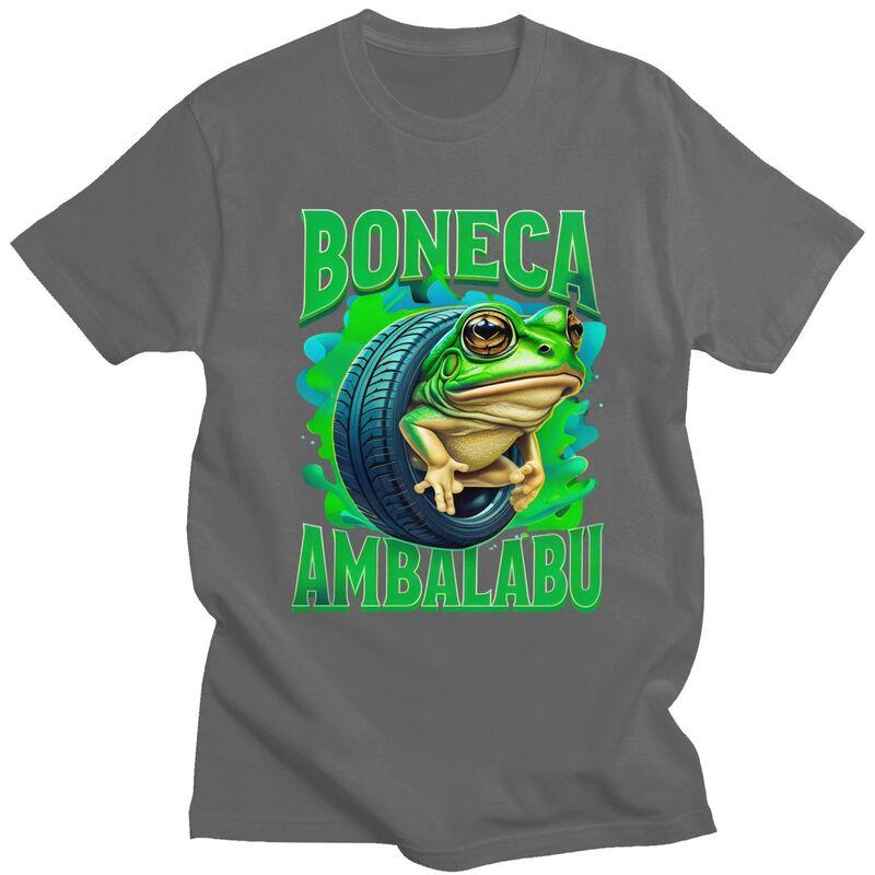 Italian Brainrot Boneca Ambalabu Meme T Shirt for Men Tshirt Streetwaer Short Sleeve Tee Shirt Slim Fit Clothing Gift