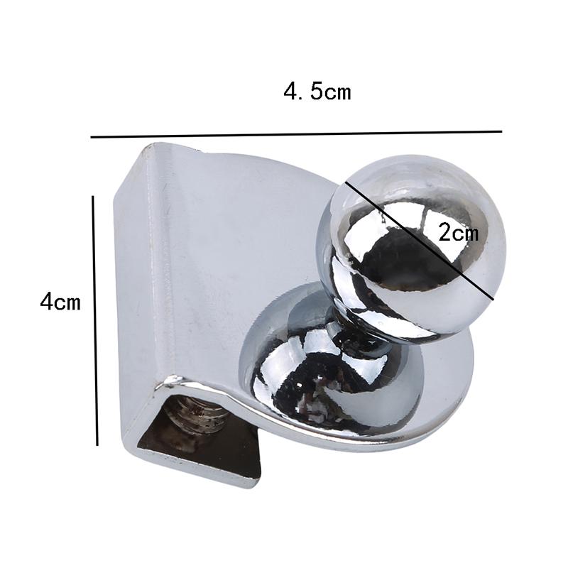 Glass Clip Cabinet Pulls Handle Glass Clamp Holder Wood Shelf Support Bracket Clip Furniture Hardware Accessories Hand Tool