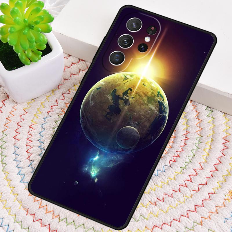 Чехол для телефона Земля Луна Солнце Планета для Samsung Galaxy note 10 pro S26 Ultra S23 S24 FE S25 S21 S22 PLUS ударопрочный
