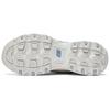 Skechers DLites 1.0 Удобные Универсальные Низкие Повседневные Кроссовки Женские Белый Синий 150547-WLB