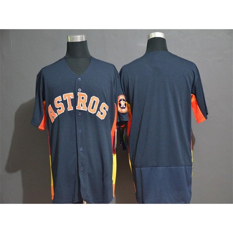 Houston Astros MLB Baseball Jersey Unisex Embroidered Sport Shirt Fans Wear