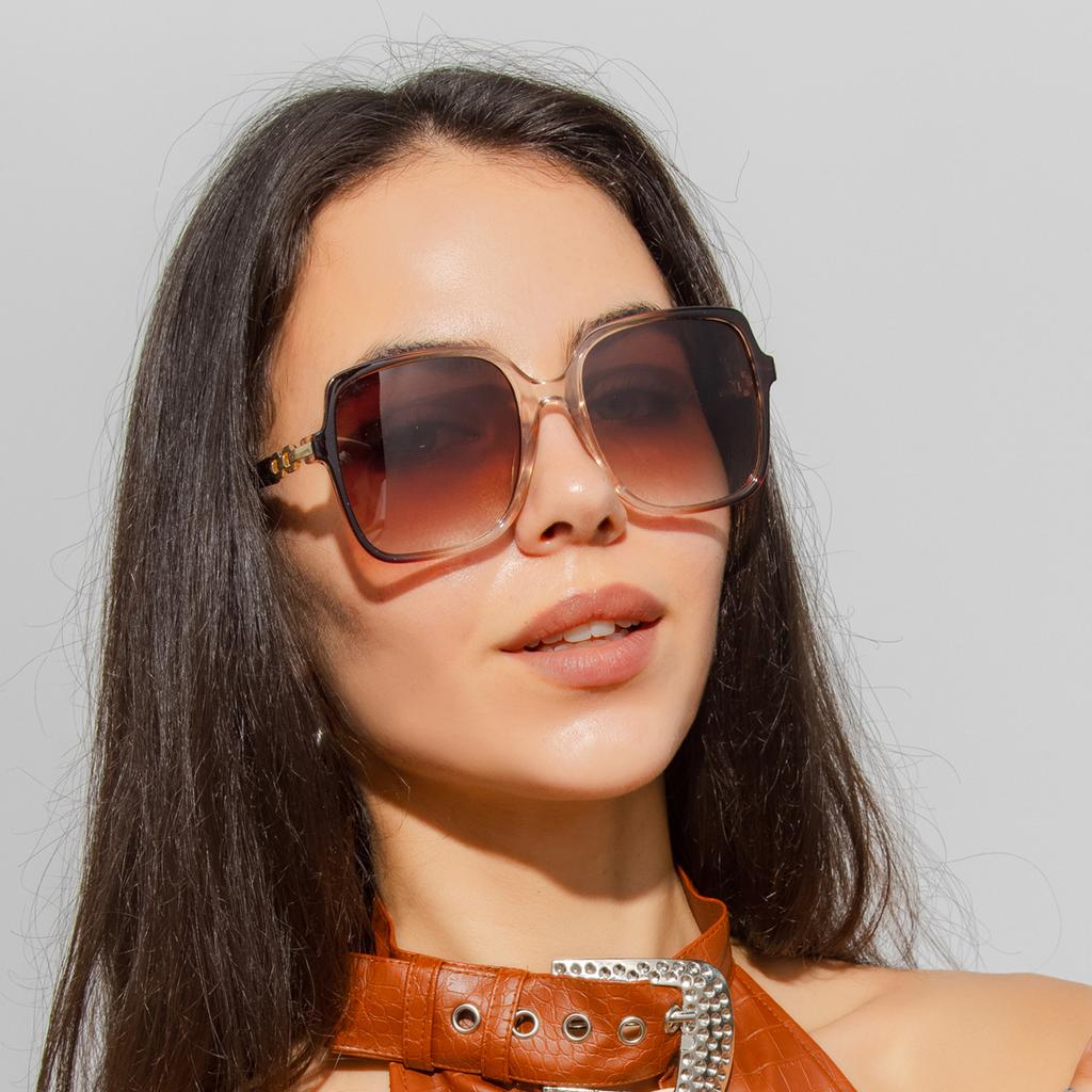 Защитные очки Модные квадратные велосипедные солнцезащитные очки Женские с большой оправой Цветные солнцезащитные очки Женские градиентные уличные очки