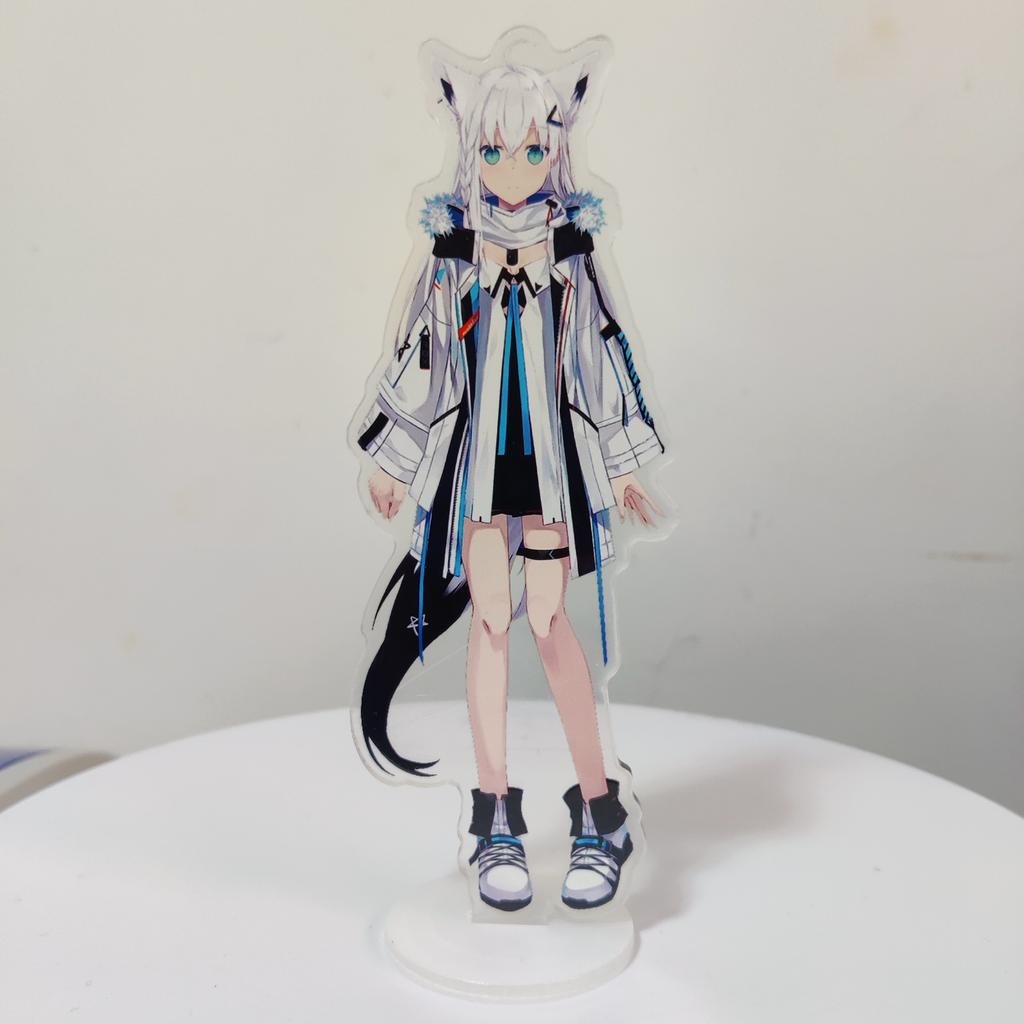 Hololive аниме персонаж новая модель двусторонняя акриловая подставка высокого разрешения модель милый декор стола подарок на день рождения, Рождество, хит продаж