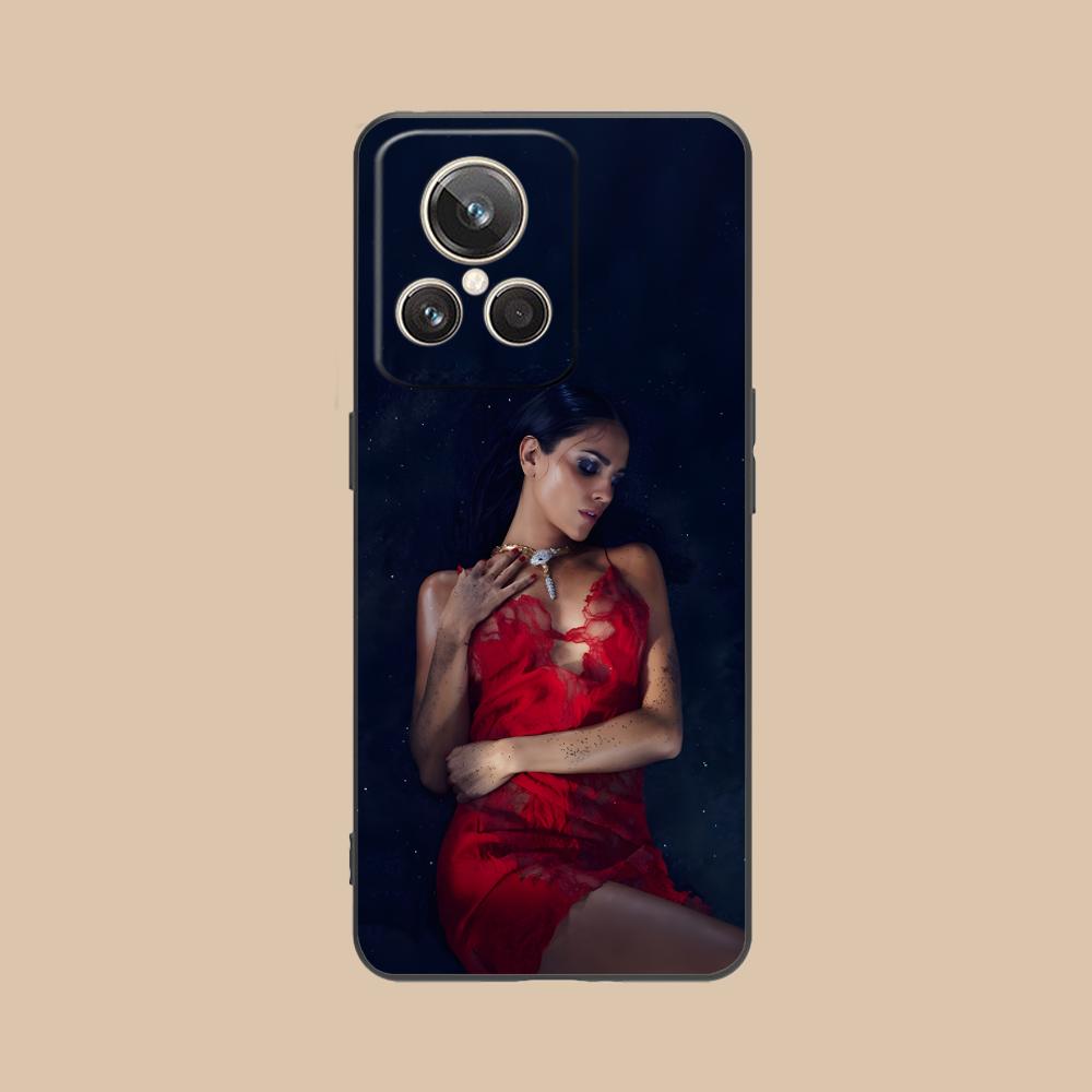 Модный матовый чехол из ТПУ Eiza Gonzalez для мобильного телефона Realme GT 8 Neo Pro C75 73 71 C67 65 C55 53 C35 31 C20 15 Цветной чехол