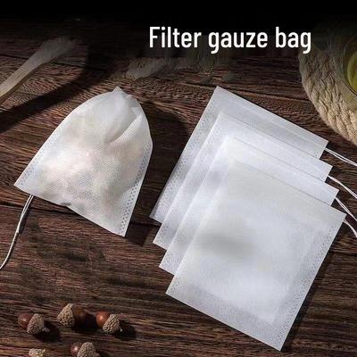 ZISIZ Белые мешочки для заварки чая на завязках