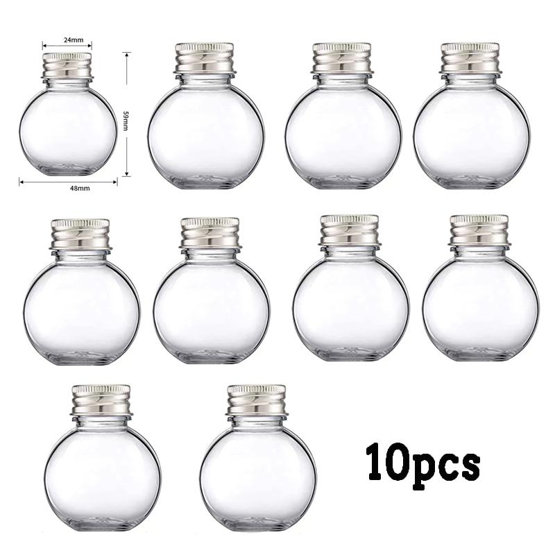 Рождественский шар Молоко Чай Сок Холодный напиток Вода Бутылка для напитков Алкоголь Заполненный Рождественский елочный орнамент Украшение для дома и улицы