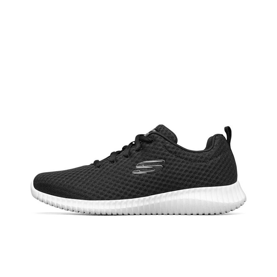 Skechers Social Muse Модные Удобные Прочные Дышащие Низкие Повседневные Беговые Кроссовки Женские Кроссовки Черный Белый 8730031-BKW