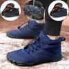 Новые мужские зимние ботинки для ходьбы босиком по снегу, женские теплые меховые ботильоны до щиколотки, нескользящая уличная обувь для пеших прогулок, быстросохнущая хлопковая обувь 36-47