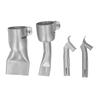 4 Pcs Set Hot Air Gun Nozzle 2Pcs Flat Wide Mouth Welding Tips 2Pcs Speed Welding Nozzles for PP
