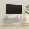 VidaXL TV Units 2 Pcs Sonoma Grey 100x30x30 Cm Engineered Wood820467