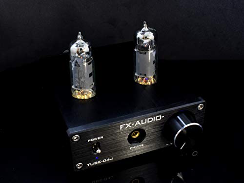 FX-AUDIO-TUBE-04J [Black] Vacuum Tube Hybrid Integrated Amplifier with Digital Amplifier IC