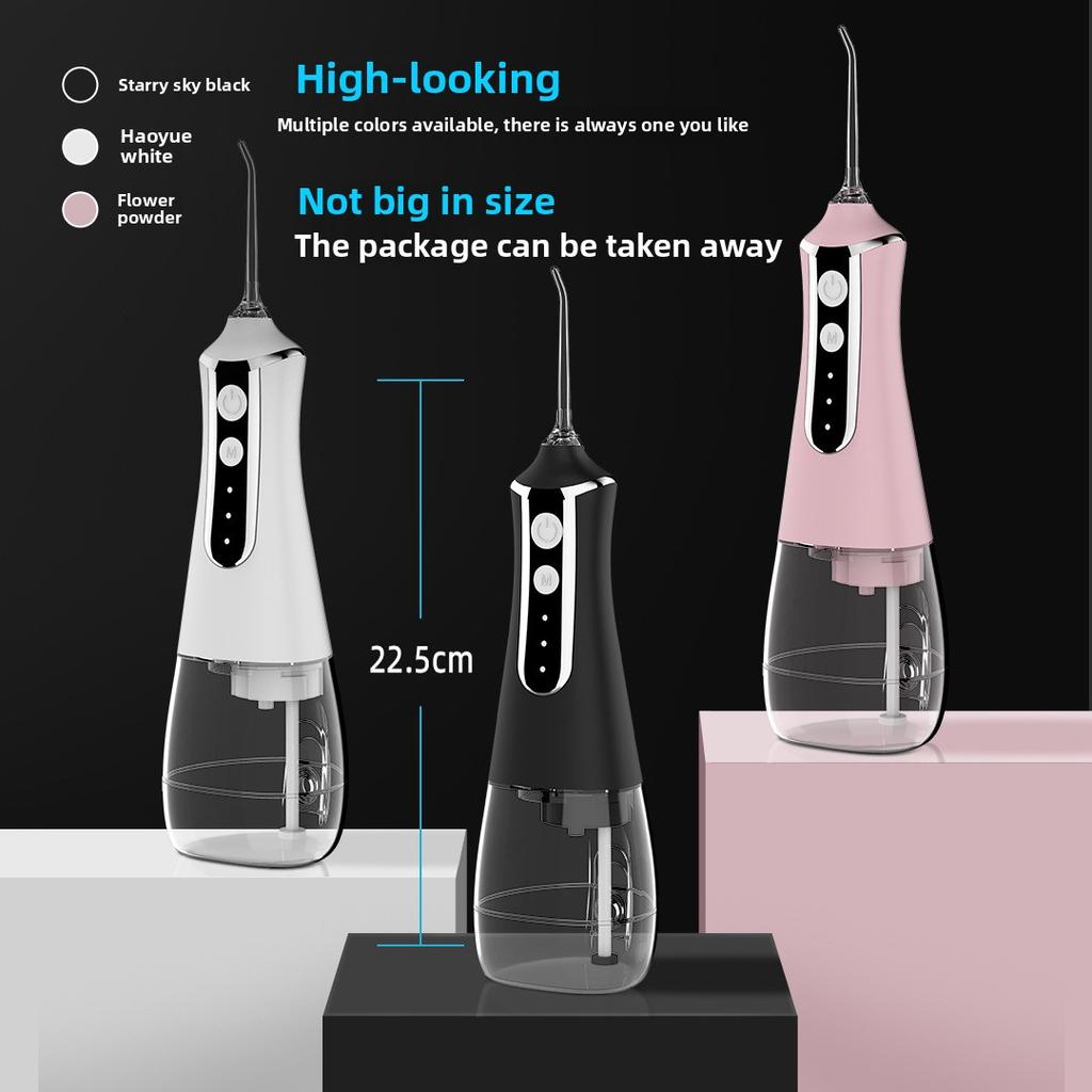 Electric Water Flosser, Home Portable Oral Irrigator, USB Rechargeable Dental Scaler, Dental Scaler, Dental Beauty Instrument