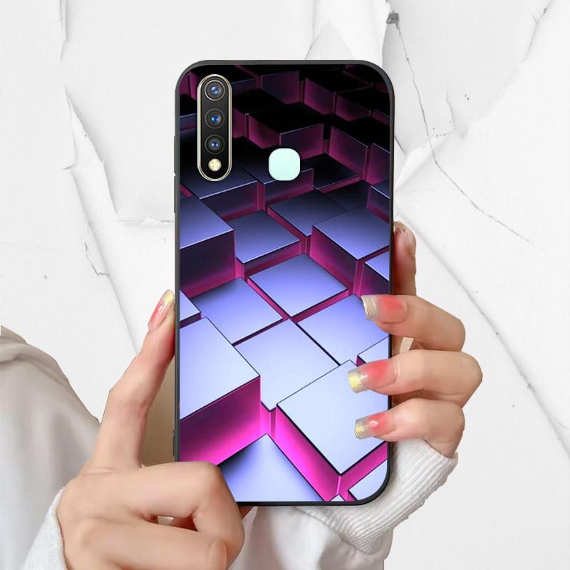 Чехол Для Vivo Y19 Y 19 Чехол Силиконовый Мягкий ТПУ Чехол Для Телефона Для Vivo Y19 1915 VIVOY19 Funda Capa Модный Ударопрочный Корпус Coque