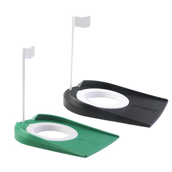 Чашка для гольфа с флажком Пластиковый тренировочный снаряд для лунок для гольфа Аксессуар для тренировочной площадки для гольфа в помещении