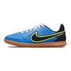 Nike Tiempo Legend 9 Club IC GS Light Photo Blue Lime Glow Kids Sneakers Gum-Medium-Brown Black DA1332-403