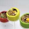 Small Animal Bowl Hamster Food And Water Dish Pet Feeding Bowl Overturn-free Feeder for Guinea Pigs Rabbits Hedgehogs Parrots