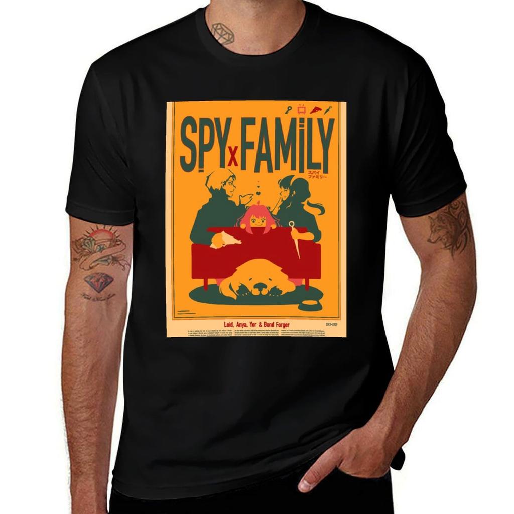 Spyxfamily Tshirt Moisture Wicking Quick Dry Tee