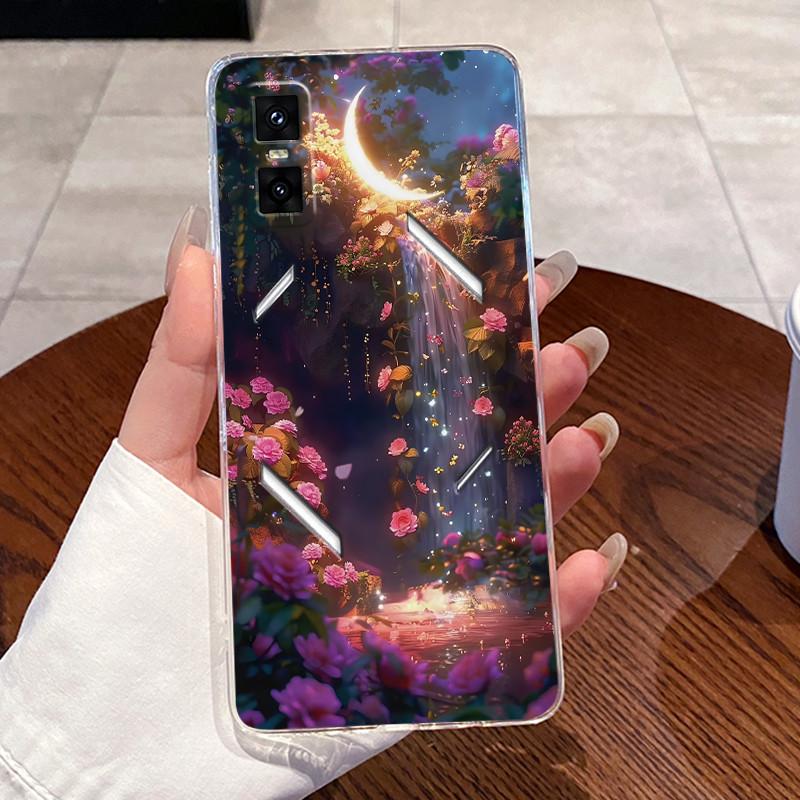 Чехол для телефона Infinix GT 30 Pro X6873 Чехол-бампер Infinix GT 30 Pro Прозрачный Силиконовый Милый Любовь Кролик Мультяшный Роскошный Забавный Крутой Корпус