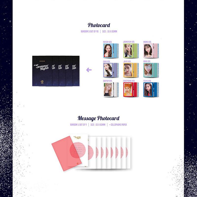 Twice 2nd Special Album Summer Nights