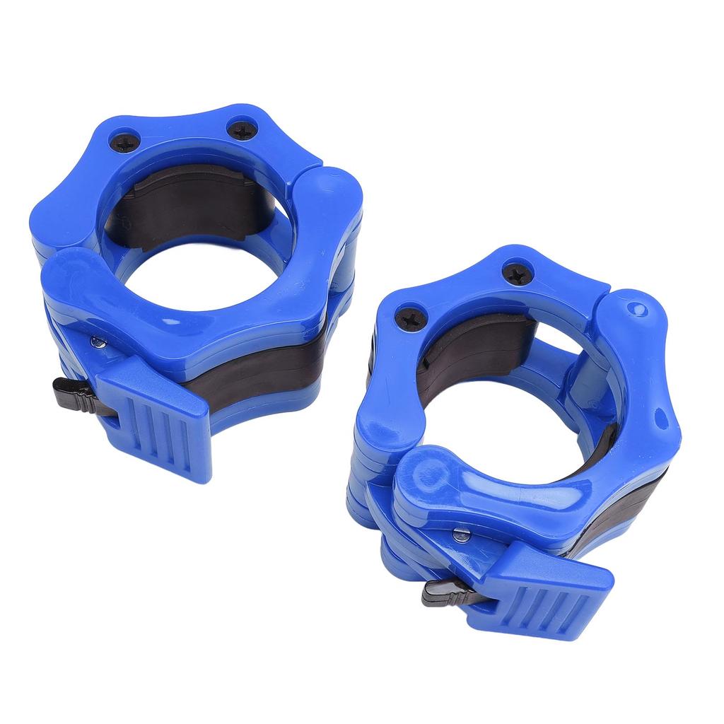1 Pair Barbell Clamps Collars Adjustable Quick Release Professional Locking Weight Clips for