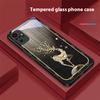 Чехол из черного стекла Starry Night Deer Chart для Redmi Note 13 Pro+ 14 Pro 8 9 9S 12S 10 Pro 11 12 A3 12 13 K60 Ultra 13C 14C