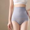 Трусики-облака с высокой талией для женщин - Коррекция живота Подтяжка бедер Сильный живот Похудение Послеродовое корректирующее белье Ice Silk Бесшовные и больших размеров