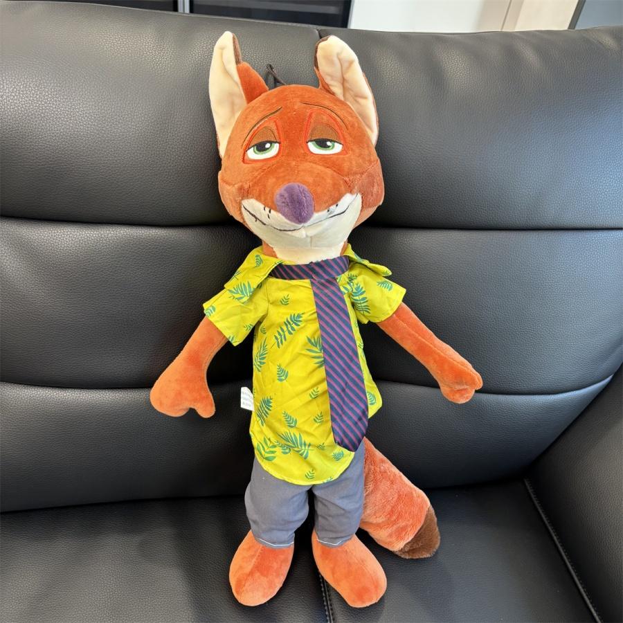 Прекрасная плюшевая игрушка Зверополис Ник Лис Джуди Зайчиха Плюшевые игрушки Мягкая Аниме Обнимательная Прекрасная Кукла Подарки на День рождения Девочке