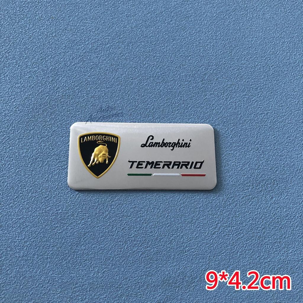 Aluminum Badge Sticker Body Trunk Window Decoration Decal For Lamborghini LP570 LP610 Urus LP700 EVO Gallardo Aventador Huracan bfi8