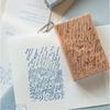 Flower Butterfly Leaves Rubber Craft Stamps Wooden Journal Stationery Children Stamp  for Scrapbook