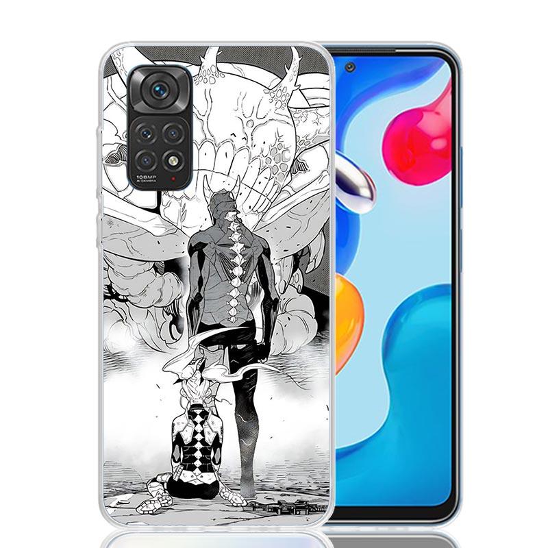 Kaiju No. 8 Anime Phone Case For Xiaomi Redmi Note 13 14 15 Pro Plus 12S 12 14S 11S 11E 10 10S 11 11T 5G 4G Cover Coque Redmi No