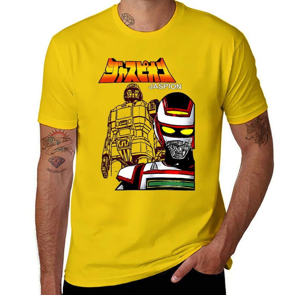 Kyojuu Tokusou Juspion (Aka Jaspion) Tshirt Plus Size Tops Quick Drying Men T Shirt