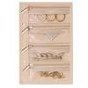 Leather Necklace Binder Waterproof Jewelry Packaging Brochure Necklace Binder Display Box  Display