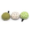 1Pc HOT Ball-Shaped Home Supplies Button Storage Needle Holder Wrist Strap Sewing Pin Cushion Floral