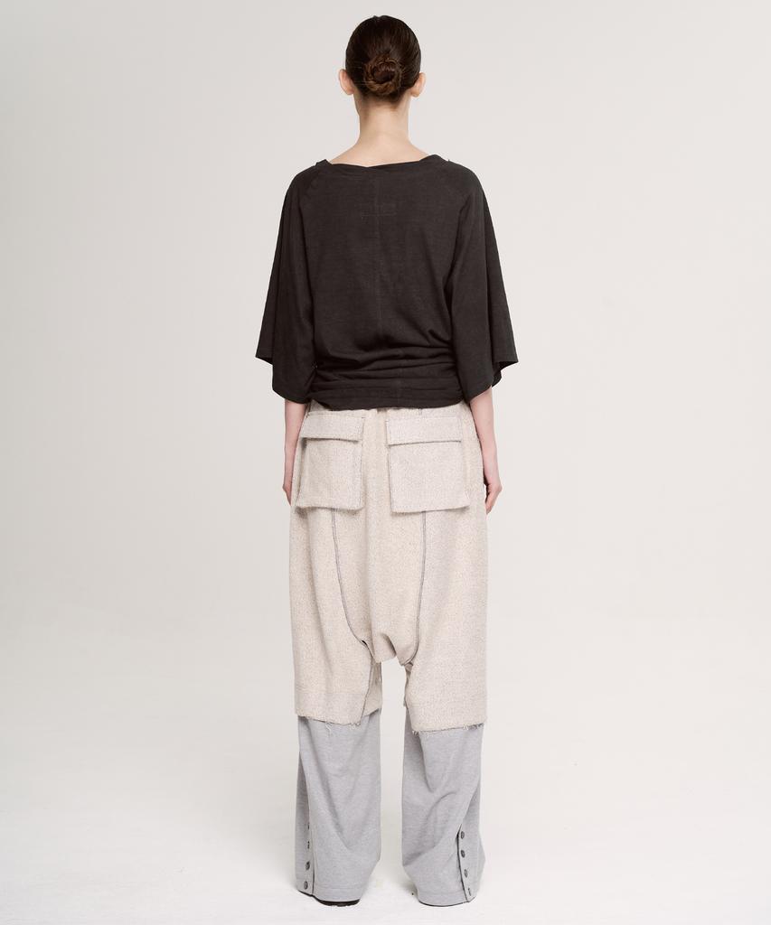 Aseupalageoseu Side Open Panel Baggy Pants