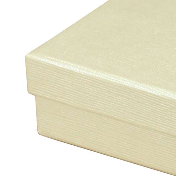 Small Gray Decorative Jewelry Box for a Gift