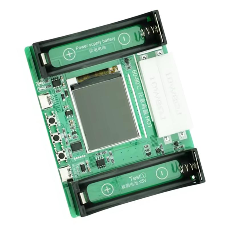 A03F-Тестер емкости аккумулятора Тип 18650 Type-C ЖК-дисплей 1-канальный Цифровой мАч Литиевый модуль обнаружения
