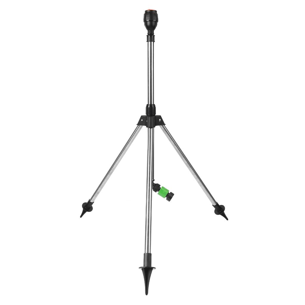 Sprinkler Tripod 360 Degree Rotating Automatic Irrigation Head Liftable Spraying Stand for Garden