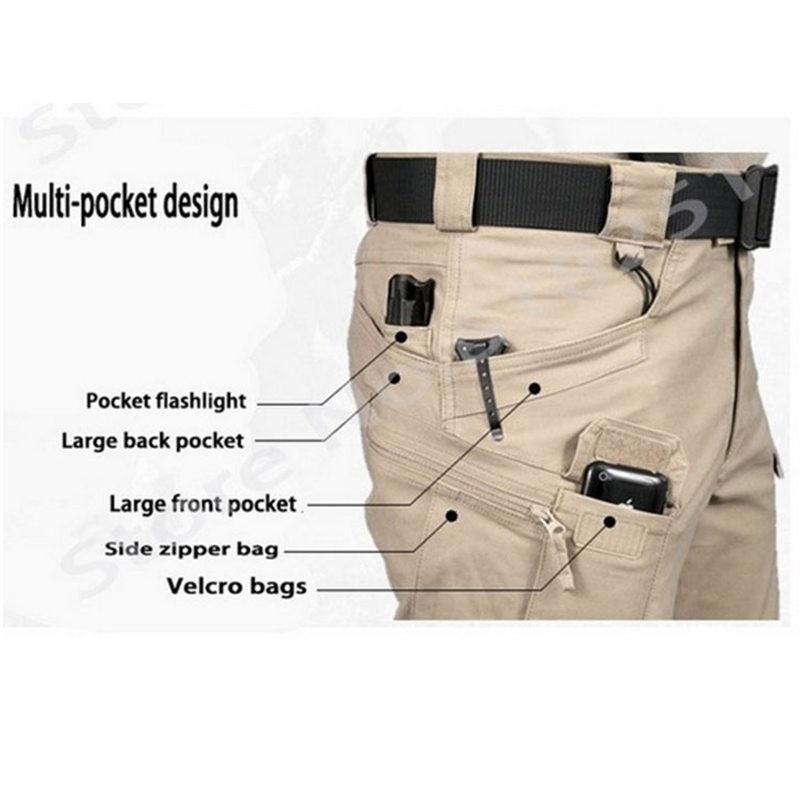 Мужские тактические брюки с множеством карманов