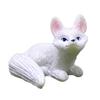 1/3/6Pcs Mini Fox Figurines Resin Miniature Foxes Landscape Fox Figurine Party Favors Garden Home Decor