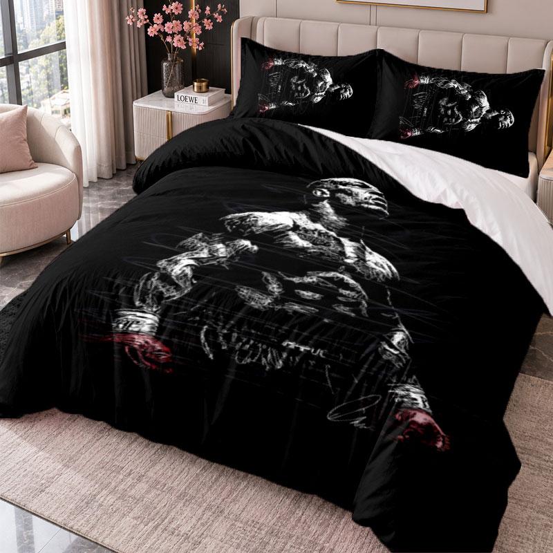 Mike Tyson 3Pcs Bedding Set Duvet Cover With Two Pillowcases For Bedroom Home Decoration