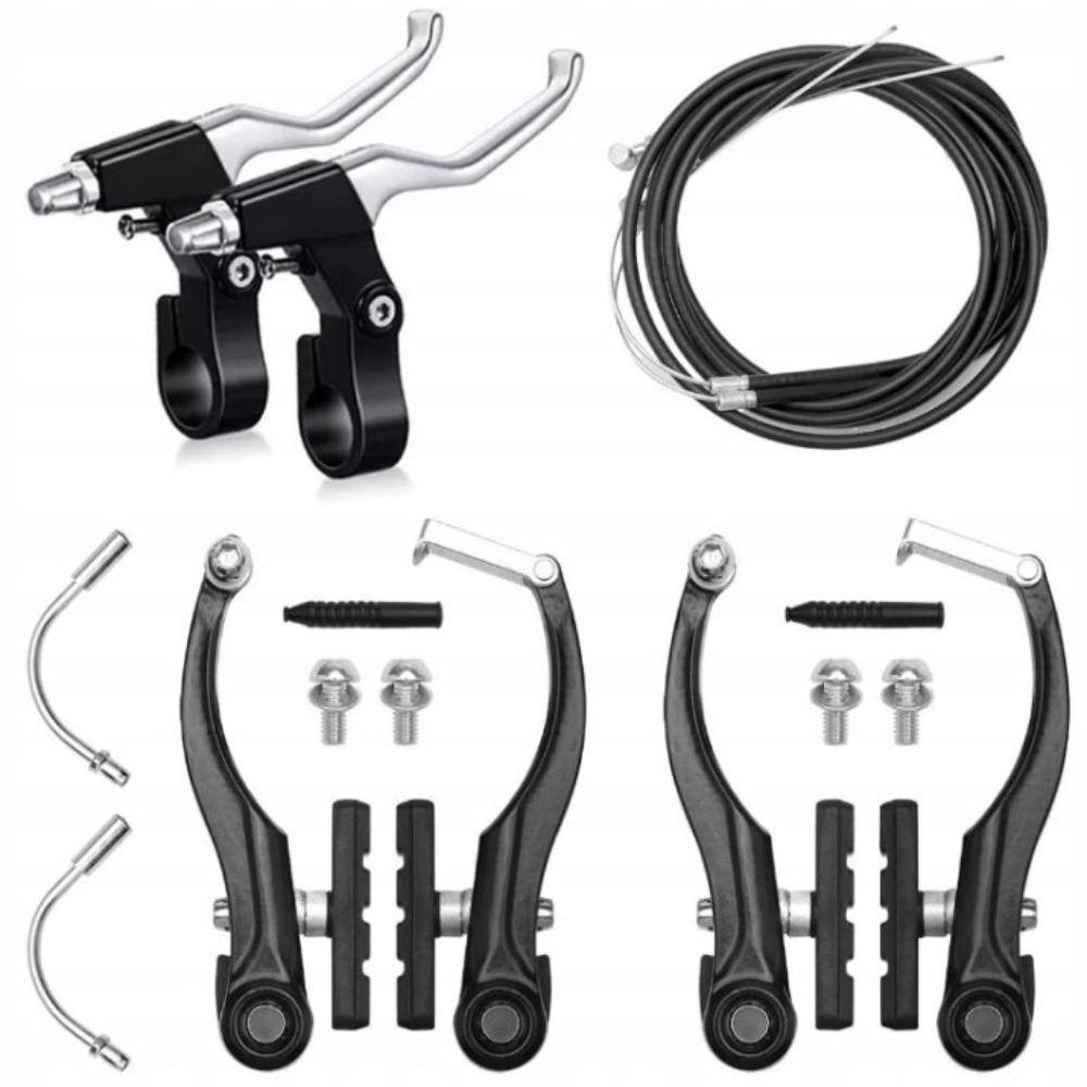Front and Rear V Brake Set Caliper Style Aluminium Alloy Brake Set NEW Rim Brake Set  BMX