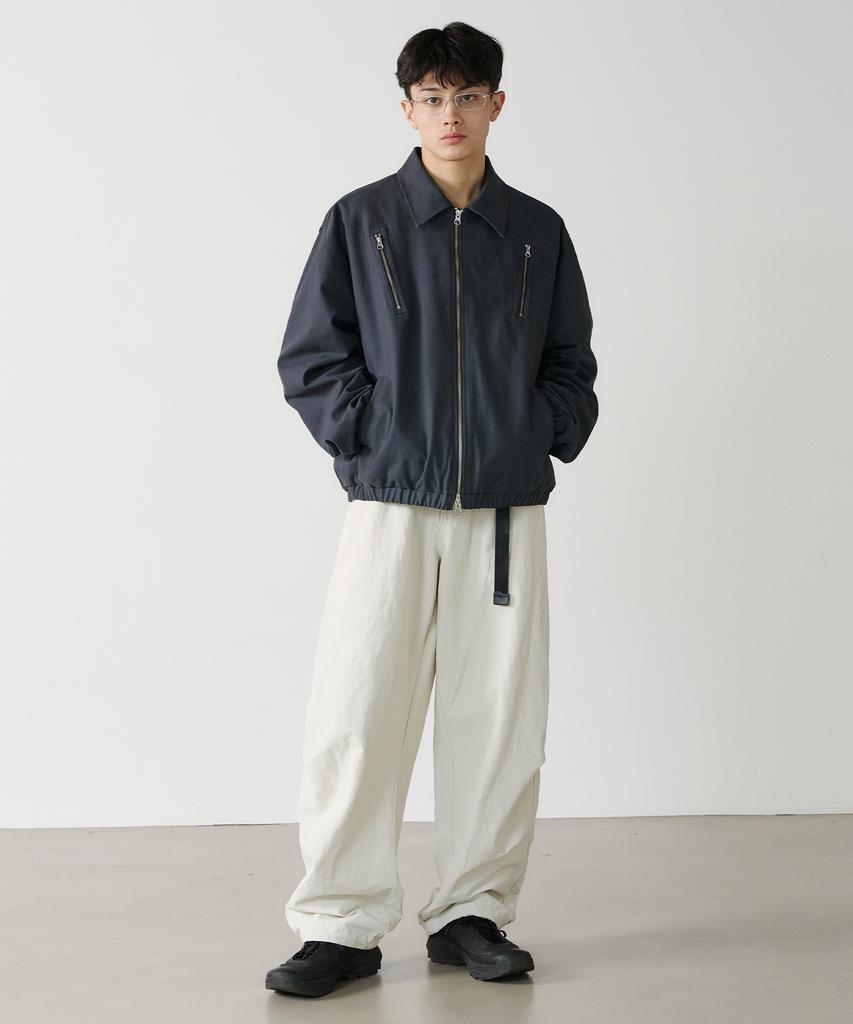 Knouun Zipper Jacket (Charcoal)