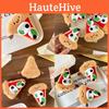 Pizza Charming Plush Toy Keychain Cute Cheese Accessory Perfect Gifts For